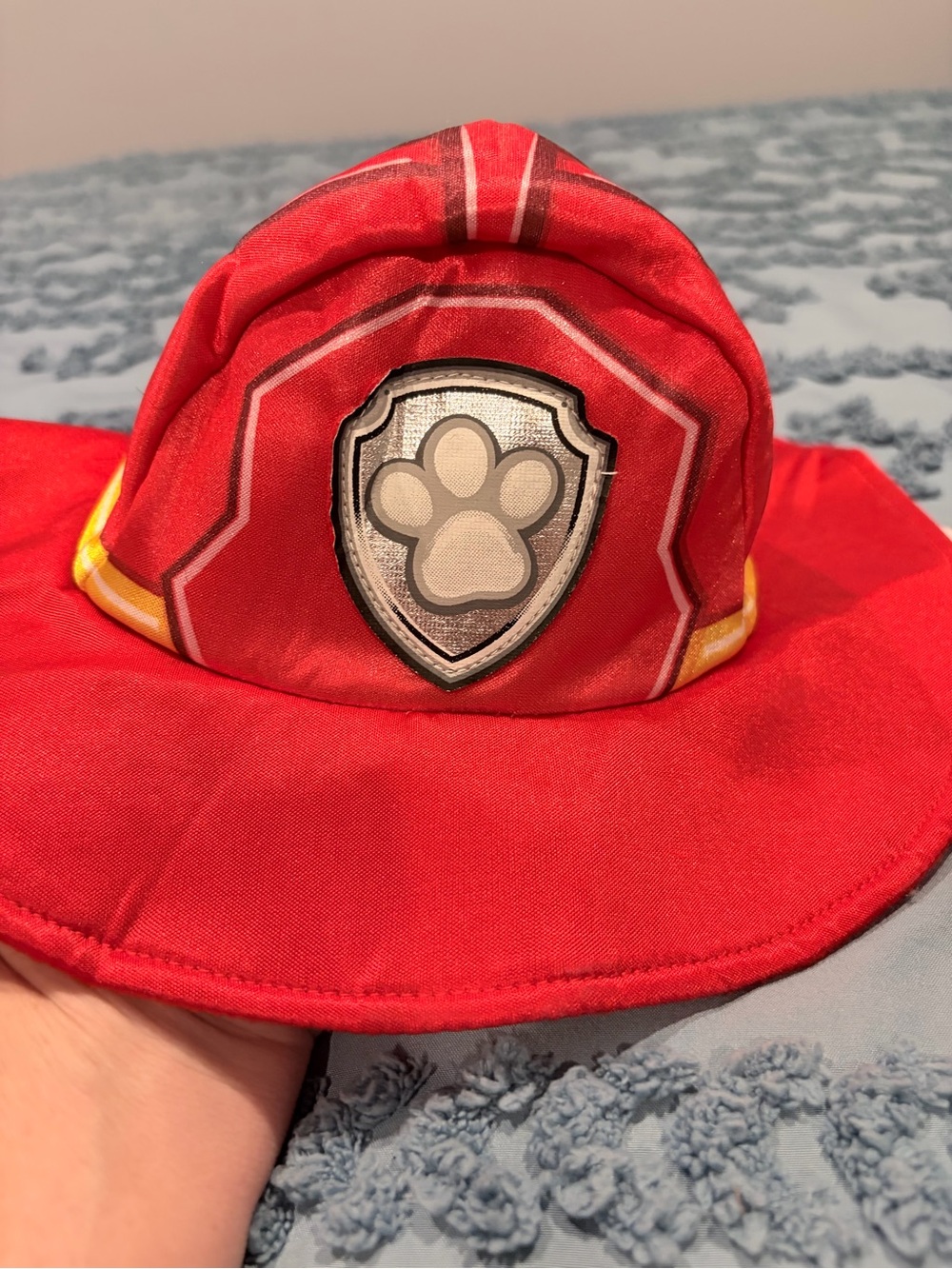 Nickelodeon Red Kids Fire Rescue Hat with Paw Patrol Emblem